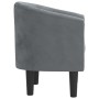 Dark gray velvet armchair by vidaXL, Armchairs - Ref: Foro24-356470, Price: 184,55 €, Discount: %
