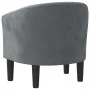 Dunkelgrauer Samtsessel von vidaXL, Sessel - Ref: Foro24-356470, Preis: 181,60 €, Rabatt: %