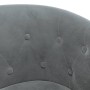 Dark gray velvet armchair by vidaXL, Armchairs - Ref: Foro24-356470, Price: 184,55 €, Discount: %