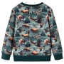 Sudadera infantil verde oscuro 140 de vidaXL, Camisetas para niños - Ref: Foro24-12983, Precio: 12,54 €