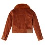 Chaqueta infantil pana color coñac 116 de vidaXL, Ropa de abrigo para niños - Ref: Foro24-13911, Precio: 13,66 €, Descuento: %