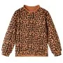 Light cognac children's sweatshirt 116 by vidaXL, Kids T-shirts - Ref: Foro24-14471, Price: 11,98 €, Discount: %