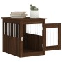 Dog cage engineered wood brown oak 55x75x65 cm by vidaXL, Dog kennels - Ref: Foro24-838322, Price: 84,95 €, Discount: %