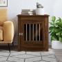Hundekäfig aus Holzwerkstoff, braune Eiche, 64,5 x 80 x 71 cm von vidaXL, Hundehütten - Ref: Foro24-838336, Preis: 92,17 €, R...