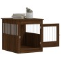 Hundekäfig aus Holzwerkstoff, braune Eiche, 64,5 x 80 x 71 cm von vidaXL, Hundehütten - Ref: Foro24-838336, Preis: 92,17 €, R...