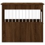 Hundekäfig aus Holzwerkstoff, braune Eiche, 64,5 x 80 x 71 cm von vidaXL, Hundehütten - Ref: Foro24-838336, Preis: 92,17 €, R...