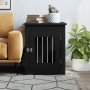 Jaula para perros madera de ingeniería negro 55x75x65 cm de vidaXL, Casetas para perros - Ref: Foro24-838317, Precio: 90,53 €...