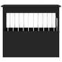 Jaula para perros madera de ingeniería negro 55x75x65 cm de vidaXL, Casetas para perros - Ref: Foro24-838317, Precio: 90,53 €...