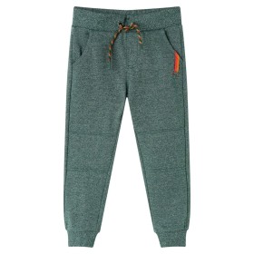 Dunkelgrüne Kinder-Jogginghose 104 von vidaXL, Kinderhosen - Ref: Foro24-12915, Preis: 15,42 €, Rabatt: %