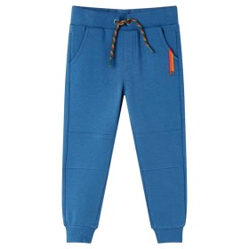 Pantalones de chándal infantiles azul 128