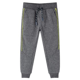 Pantalones de chándal infantiles gris mélange 140