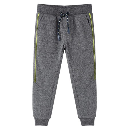 Gray mélange children's sweatpants 140 by vidaXL, kids pants - Ref: Foro24-13283, Price: 14,39 €, Discount: %