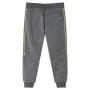Gray mélange children's sweatpants 140 by vidaXL, kids pants - Ref: Foro24-13283, Price: 14,19 €, Discount: %