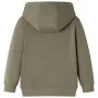 Khakifarbenes Kinder-Kapuzensweatshirt 116 von vidaXL, Kinder-T-Shirts - Ref: Foro24-13386, Preis: 12,37 €, Rabatt: %