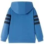 Blaues Kinder-Kapuzensweatshirt 104 von vidaXL, Kinder-T-Shirts - Ref: Foro24-13400, Preis: 12,77 €, Rabatt: %