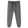 Graumelierte Kinder-Jogginghose 116 von vidaXL, Kinderhosen - Ref: Foro24-13281, Preis: 10,50 €, Rabatt: %