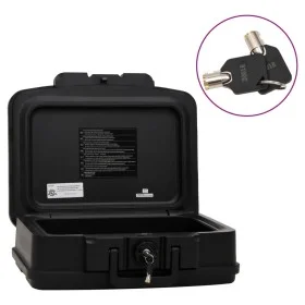Black safe 44x37x16.5 cm by vidaXL, Safes - Ref: Foro24-154961, Price: 97,94 €, Discount: %