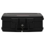 Caja fuerte negra 44x37x16,5 cm de vidaXL, Cajas fuertes - Ref: Foro24-154961, Precio: 99,38 €, Descuento: %