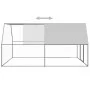 Galvanized steel outdoor chicken coop cage 3x4x2 m by vidaXL, Cages and habitats for small animals - Ref: Foro24-3089324, Pri...