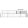 Außengehege aus verzinktem Stahl 3x8x2 m von vidaXL, Käfige und Lebensräume für Kleintiere - Ref: Foro24-3089326, Preis: 430,...