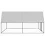 Jaula gallinero de exterior de acero galvanizado 3x4x2 m de vidaXL, Jaulas y habitáculos para animales pequeños - Ref: Foro24...