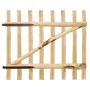 Puerta para valla 100x90 cm madera de avellano de vidaXL, Puertas de jardín - Ref: Foro24-142590, Precio: 95,29 €, Descuento: %