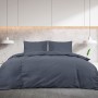 Anthrazitfarbenes leichtes Mikrofaser-Bettbezugsset 220x240 cm von vidaXL, Bettbezüge - Ref: Foro24-135939, Preis: 21,56 €, R...