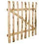Puerta para valla 100x90 cm madera de avellano de vidaXL, Puertas de jardín - Ref: Foro24-142590, Precio: 95,29 €, Descuento: %