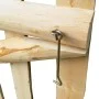 Puerta para valla 100x90 cm madera de avellano de vidaXL, Puertas de jardín - Ref: Foro24-142590, Precio: 95,29 €, Descuento: %
