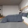 Set Bettbezug aus leichter anthrazitfarbener Mikrofaser 200x220 cm von vidaXL, Bettbezüge - Ref: Foro24-135945, Preis: 25,98 ...