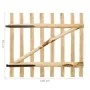 Puerta para valla 100x90 cm madera de avellano de vidaXL, Puertas de jardín - Ref: Foro24-142590, Precio: 95,29 €, Descuento: %