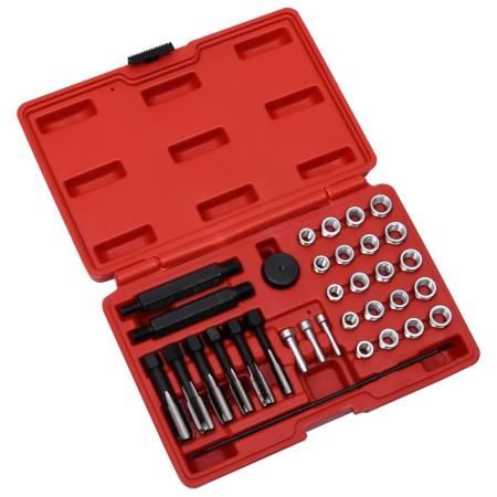 Reparatursatz Zündkerzengewinde 33-tlg. M8 M10 M12 von vidaXL, Handwerkzeuge - Ref: Foro24-210507, Preis: 65,98 €, Rabatt: %