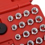 Set reparación rosca bujía incandescente 33 pzas M8 M10 M12 de vidaXL, Herramientas de mano - Ref: Foro24-210507, Precio: 65,...