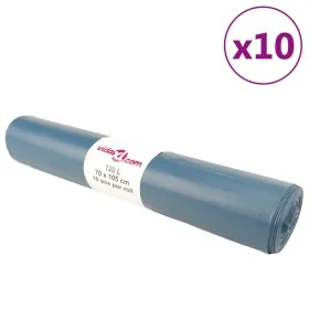 Blue garbage bags 100 units 120 l by vidaXL, Garbage bags - Ref: Foro24-155346, Price: 54,83 €, Discount: %