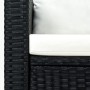 3-piece garden furniture set and black synthetic rattan cushions by vidaXL, Garden sets - Ref: Foro24-43913, Price: 339,97 €,...