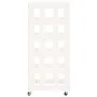 Firewood cart with solid white pine wood wheels 40x49x110 cm by vidaXL, Firewood bags and holders - Ref: Foro24-832328, Price...