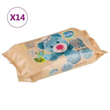 Baby wipes 14 packs 840 wipes by vidaXL, Children's wipes - Ref: Foro24-15223, Price: 34,46 €, Discount: %