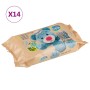 Toallitas para bebés 14 paquetes 840 toallitas de vidaXL, Toallitas infantiles - Ref: Foro24-15223, Precio: 35,16 €, Descuent...