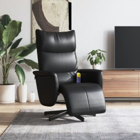 Massagesessel mit Fußstütze Kunstleder schwarz von vidaXL, Sessel - Ref: Foro24-356597, Preis: 229,20 €, Rabatt: %