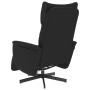 Sillón reclinable masaje con reposapiés cuero sintético negro de vidaXL, Sillones - Ref: Foro24-356597, Precio: 229,09 €, Des...
