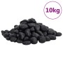 Black polished pebbles 10 kg 2-5 cm by vidaXL, Aquarium decoration - Ref: Foro24-155327, Price: 33,72 €, Discount: %