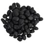 Black polished pebbles 10 kg 2-5 cm by vidaXL, Aquarium decoration - Ref: Foro24-155327, Price: 33,72 €, Discount: %