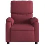 Red Fabric Recliner by vidaXL, Armchairs - Ref: Foro24-373413, Price: 195,71 €, Discount: %
