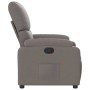 Taupe Gray Fabric Recliner by vidaXL, Armchairs - Ref: Foro24-373418, Price: 183,29 €, Discount: %