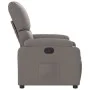 Taupe Gray Fabric Recliner by vidaXL, Armchairs - Ref: Foro24-373418, Price: 181,73 €, Discount: %