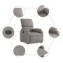 Taupe Gray Fabric Recliner by vidaXL, Armchairs - Ref: Foro24-373418, Price: 181,73 €, Discount: %