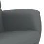 Reclining armchair with footrest in gray synthetic leather by vidaXL, Armchairs - Ref: Foro24-356709, Price: 138,80 €, Discou...
