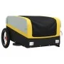 Fahrradanhänger aus schwarzem und gelbem Eisen 30 kg von vidaXL, Fahrradanhänger - Ref: Foro24-94036, Preis: 85,17 €, Rabatt: %