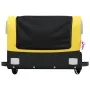 Remolque para bicicleta hierro negro y amarillo 30 kg de vidaXL, Remolques para bicicletas - Ref: Foro24-94036, Precio: 85,17...