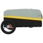 Remolque para bicicleta hierro negro y amarillo 30 kg de vidaXL, Remolques para bicicletas - Ref: Foro24-94036, Precio: 85,17...